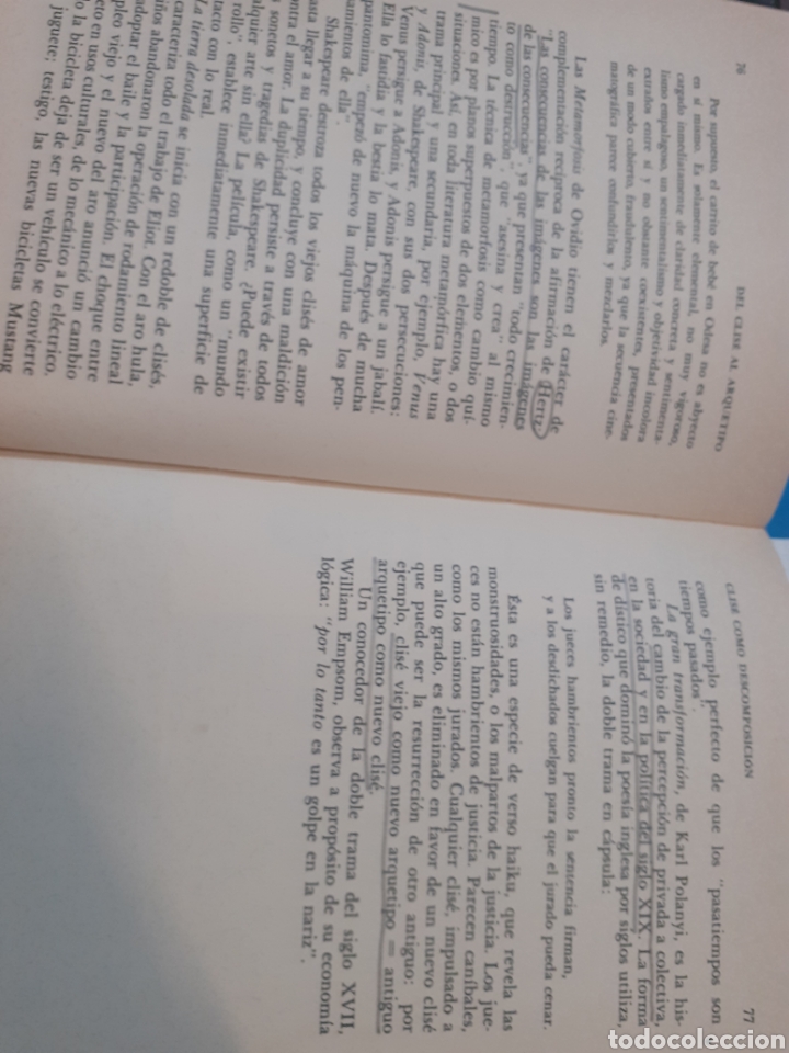 Libros: DEL CLISE AL ARQUETIPO - MCLUHAN,Marshall y WATSON,Wilfred. - Foto 7
