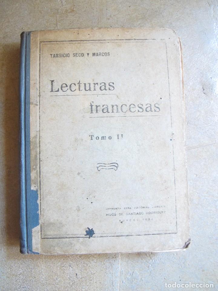 Libros: LECTURAS FRANCESAS. TOMO II. TARCISIO SECO Y MARCOS - Foto 1