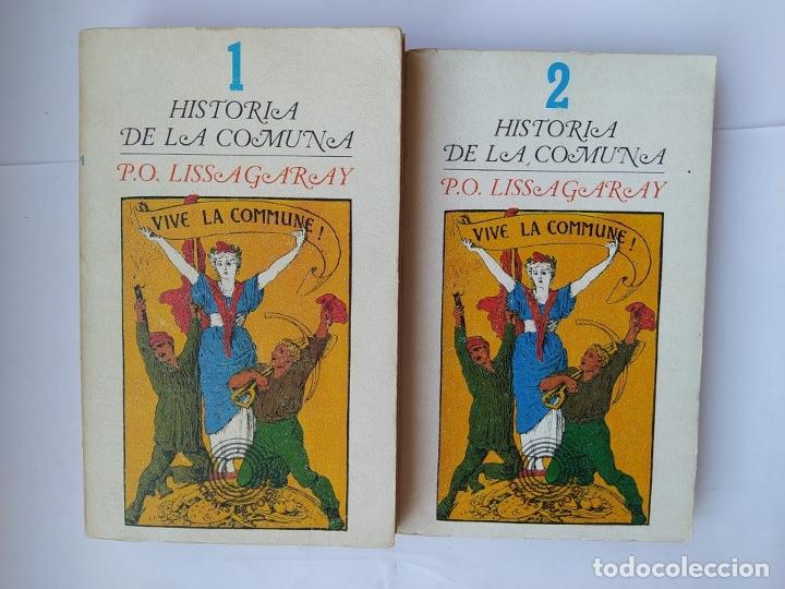 Libros: HISTORIA DE LA COMUNA. 2 TOMOS. - P.O. Lissagaray. TDK449 - Foto 1