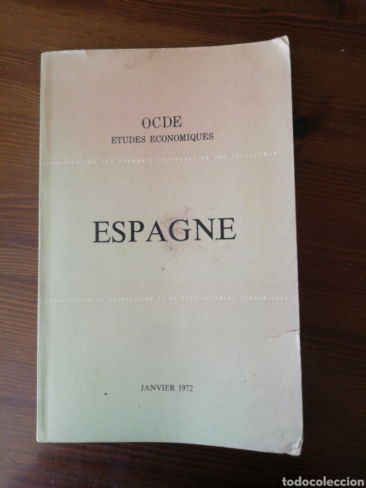 Libros: ESPAGNE. ETUDES ECONOMIQUES. - Foto 1
