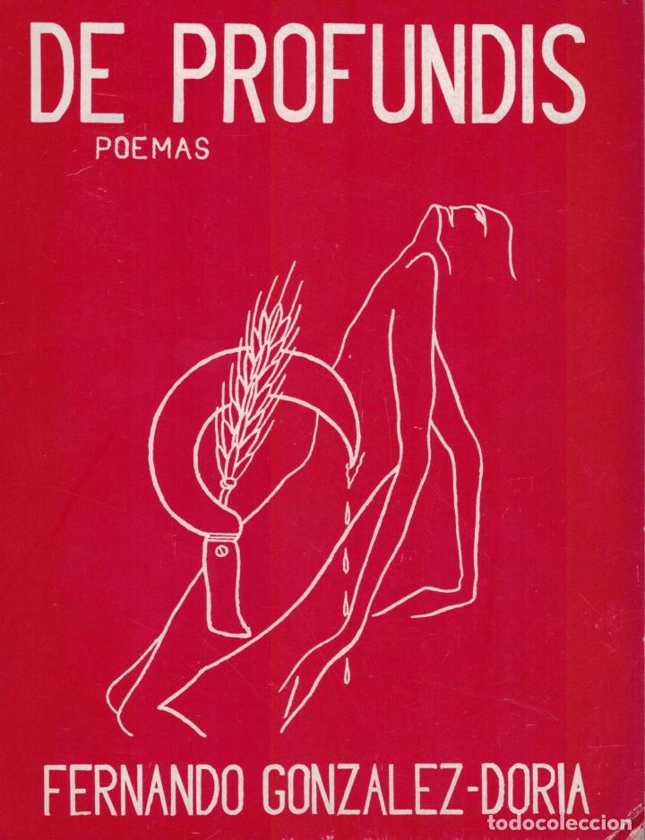 Libros: DE PROFUNDIS. POEMAS EN PROSA. - Gonzalez Doria. Fernando, - Foto 1
