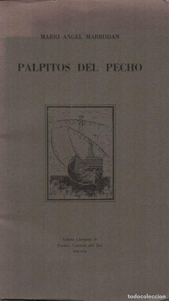 Libros: P&Aacute;LPITOS DEL PECHO. - Marrod&aacute;n. Mario &Aacute;ngel, - Foto 1