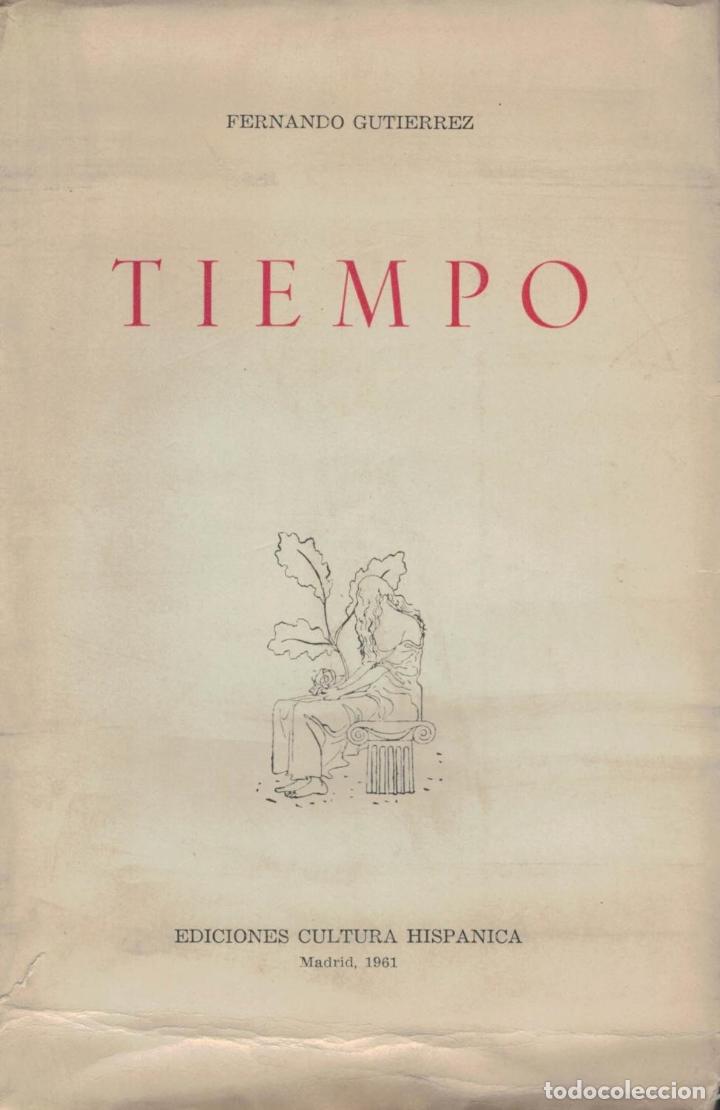 Libros: TIEMPO. - Guti&eacute;rrez. Fernando, - Foto 1
