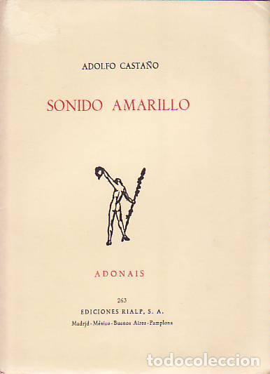 Libros: SONIDO AMARILLO. - Casta&ntilde;o, Adolfo - Foto 1