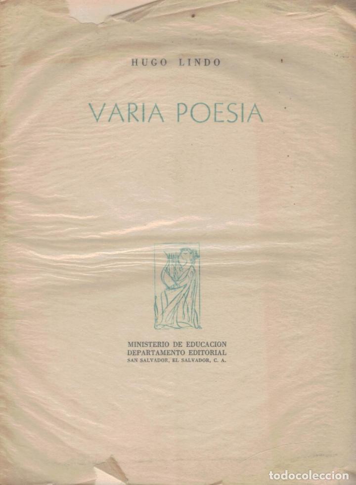 Libros: VARIA POES&Iacute;A. - Lindo, Hugo - Foto 1