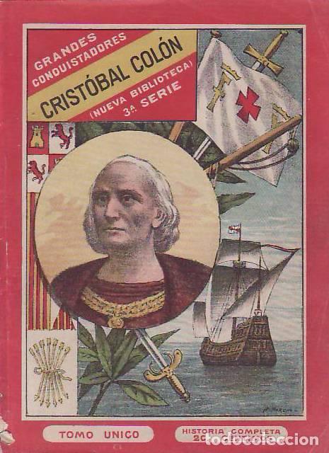 Libros: CRISTOBAL COLON - Grandes Conquistadores - Foto 1