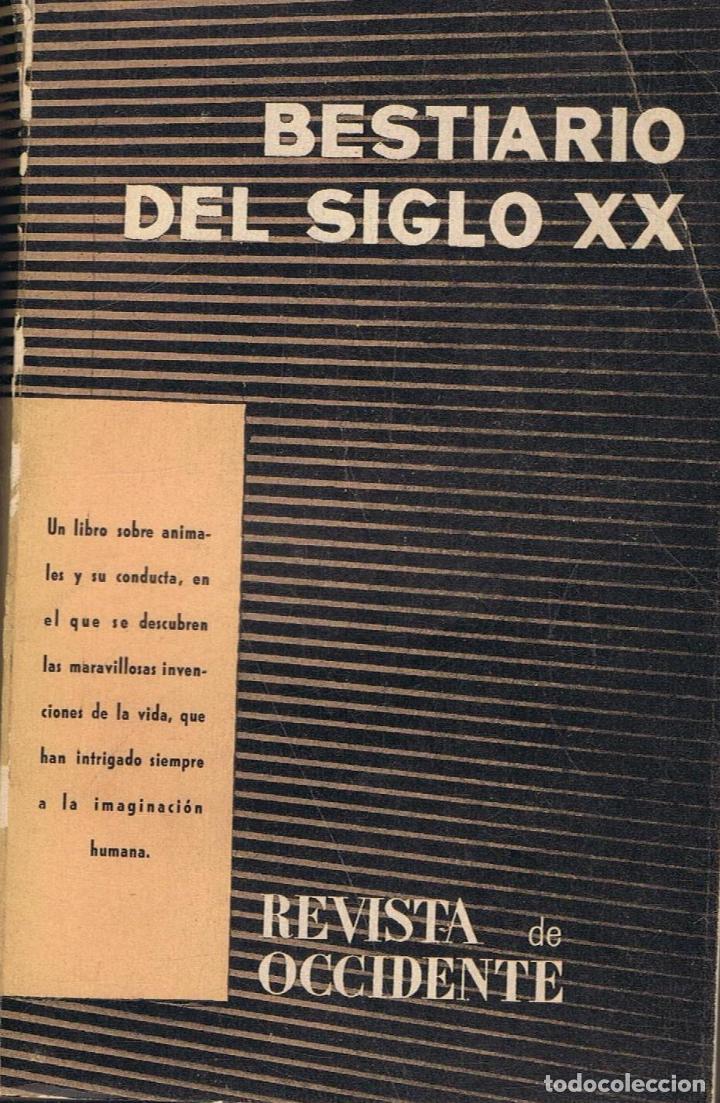 Libros: BESTIARIO DEL SIGLO XX. - AA.VV. - Foto 1