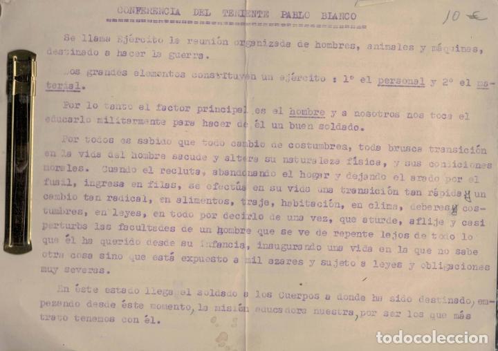 Libros: CONFERENCIA DEL TENIENTE PABLO BIANCO - Bianco.  Pablo - Foto 1
