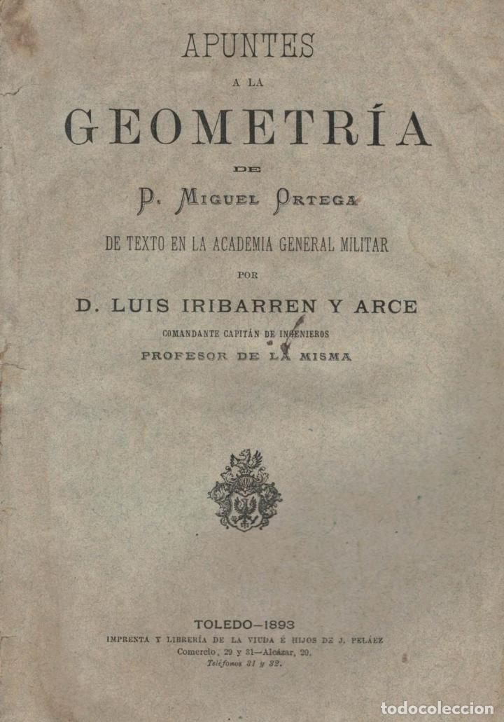 Libros: APUNTES A LA GEOMETR&Iacute;A - Ortega.  Miguel - Foto 1