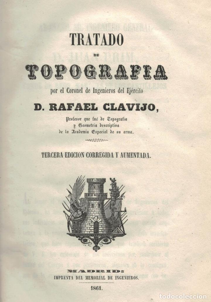 Libros: TRATADO DE TOPOGRAF&Iacute;A - Clavijo.  Rafael - Foto 1