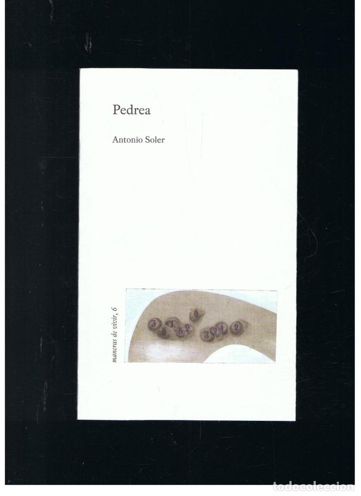Libros: PEDREA. - Soler.  Antonio - Foto 1