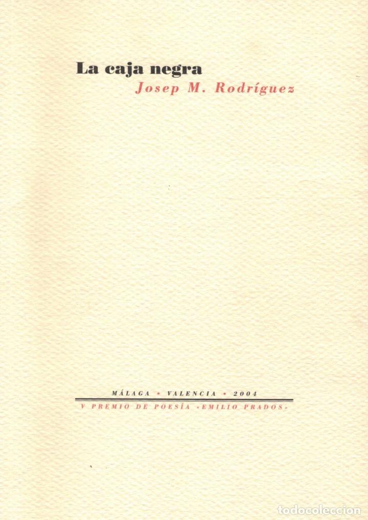 Libros: LA CAJA NEGRA - Rodr&iacute;guez.  Joseph M., - Foto 1