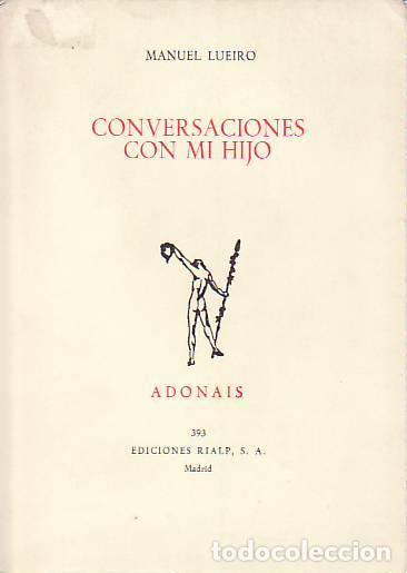 Libros: CONVERSACIONES CON MI HIJO - Manuel Lueiro - Foto 1