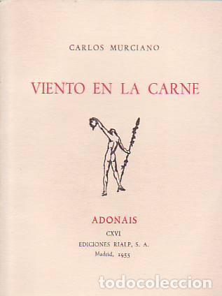 Libros: VIENTO EN LA CARNE - Murciano, Carlos. - Foto 1