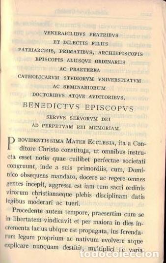 Libros: CODEX IURIS CANONICI - Leyes Canonicas - Foto 2