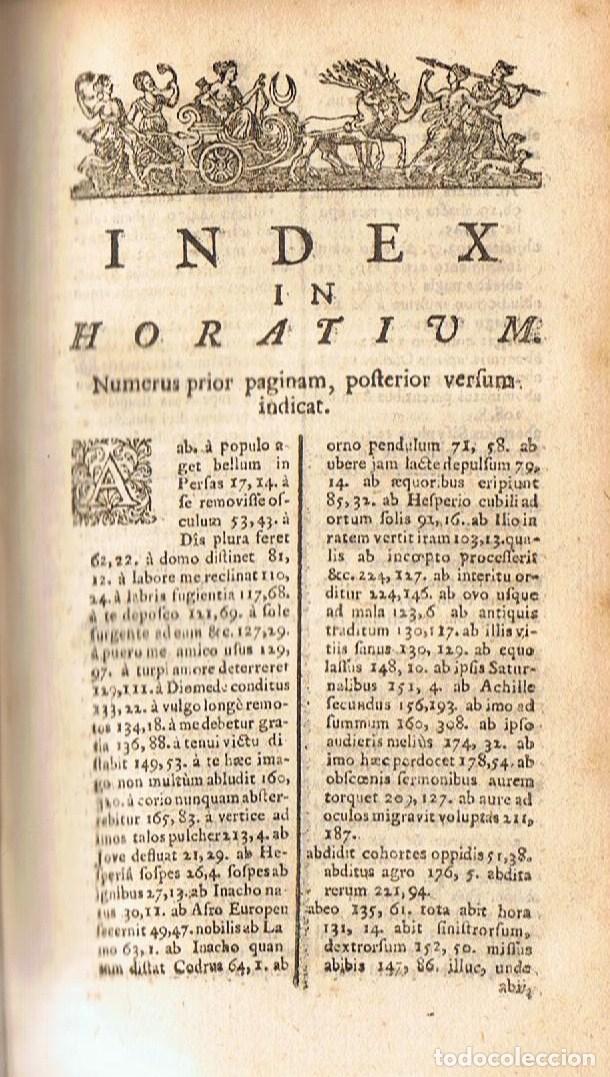 Libros: OPERA - Horatii Flacci. Quinti - Foto 4