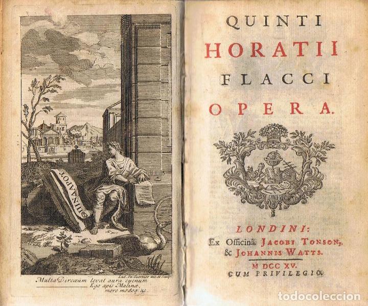 Libros: OPERA - Horatii Flacci. Quinti - Foto 1