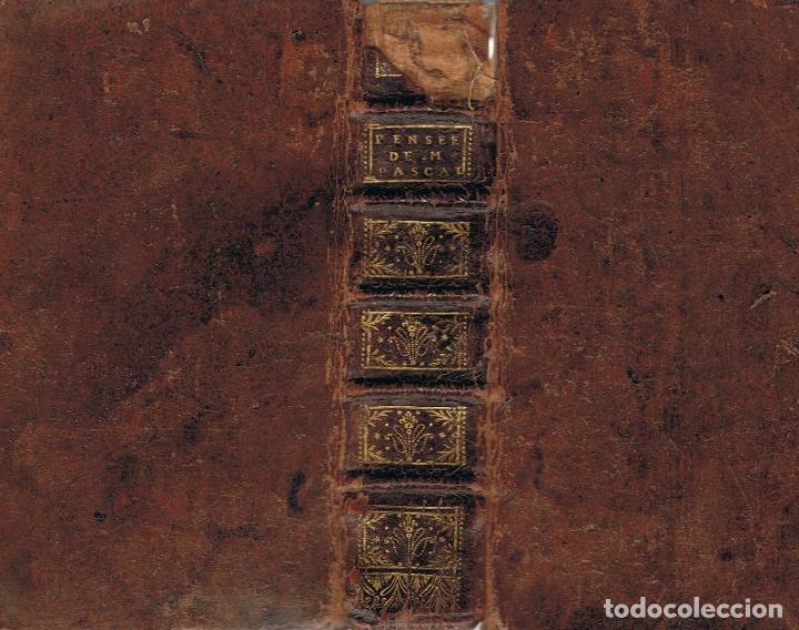 Libros: PENS&Eacute;ES DE M. PASCAL SUR LA RELIGION & SUR QUELQUES AUTRES SUJETS - Pascal. M - Foto 4