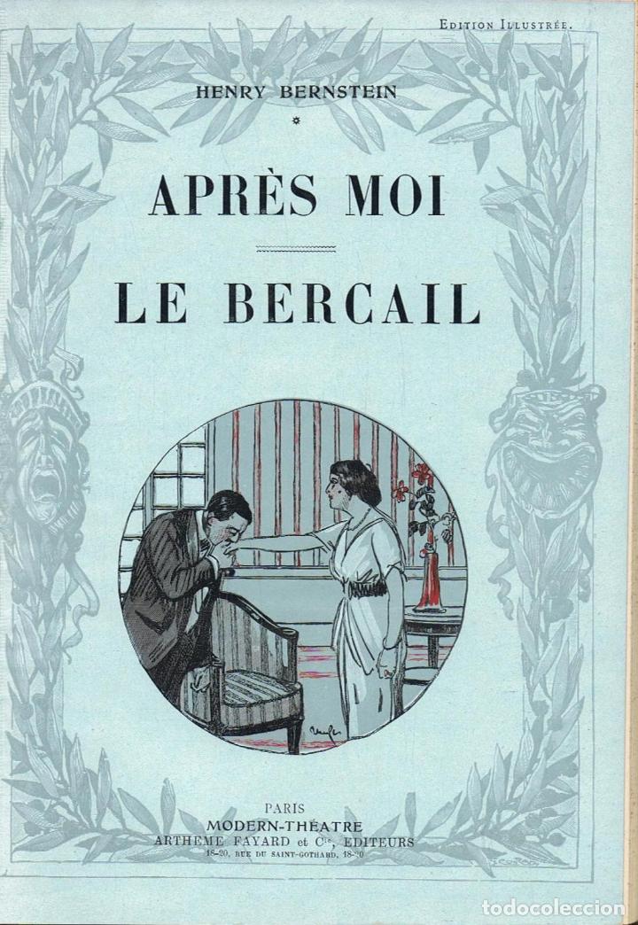 Libros: APR&Eacute;S MOI * LE BERCAIL. - Bernstein.  Henry - Foto 1