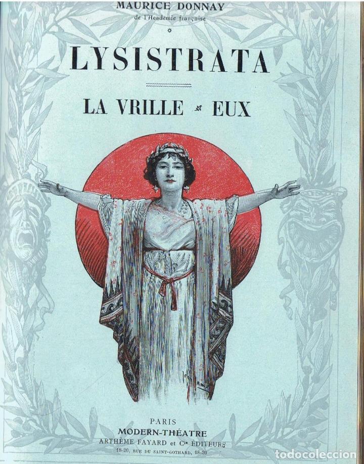 Libros: LYSISTRATA * LA VRILLE &amp; EUX - Donnay.  Maurice - Foto 1