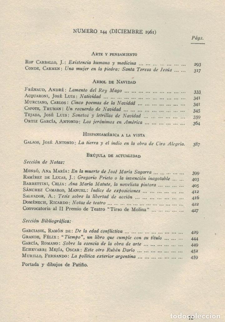 Libros: CUADERNOS HISPANOAMERICANOS N&ordm; 144. VARIOS AUTORES - AA.VV - Foto 1