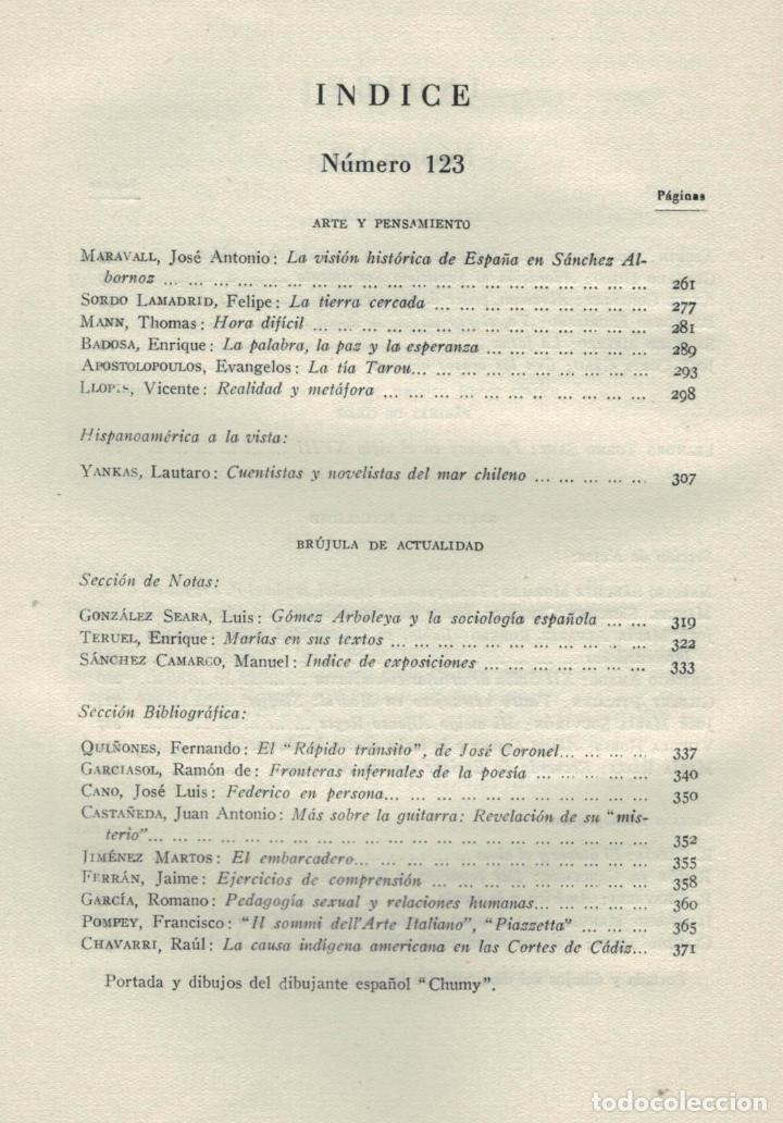 Libros: CUADERNOS HISPANOAMERICANOS N&ordm; 123. VARIOS AUTORES - AA.VV - Foto 1