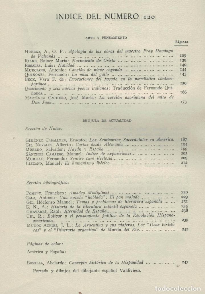 Libros: CUADERNOS HISPANOAMERICANOS N&ordm; 120. VARIOS AUTORES - AA.VV - Foto 1