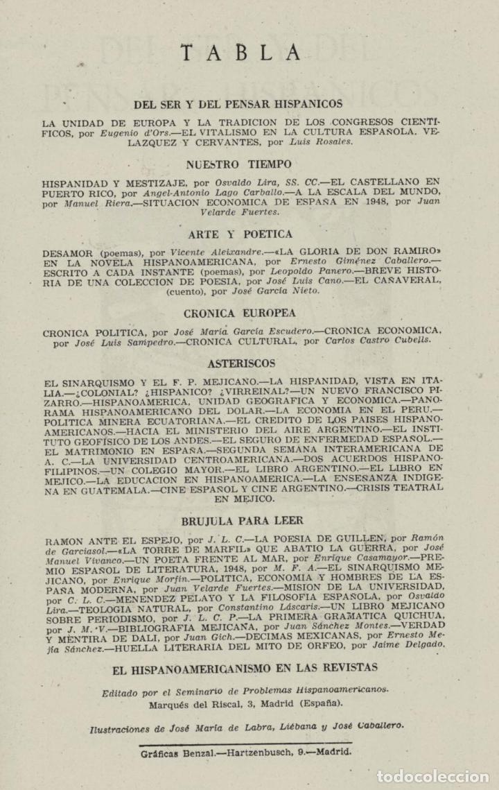 Libros: CUADERNOS HISPANOAMERICANOS N&ordm; 8. VARIOS AUTORES - AA.VV - Foto 1