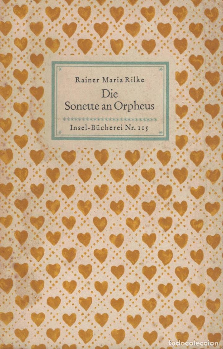 Libros: DIE SONETTE AN ORPHEUS - Rilke.  Rainer Maria - Foto 1