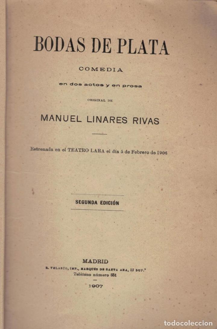 Libros: BODAS DE PLATA - Linares Rivas, Manuel - Foto 1