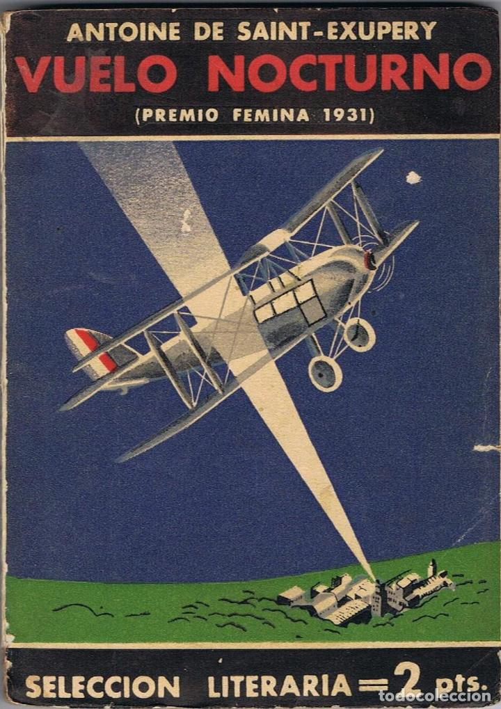 Libros: VUELO NOCTURNO - Saint-Exupery.  Antoine De - Foto 1