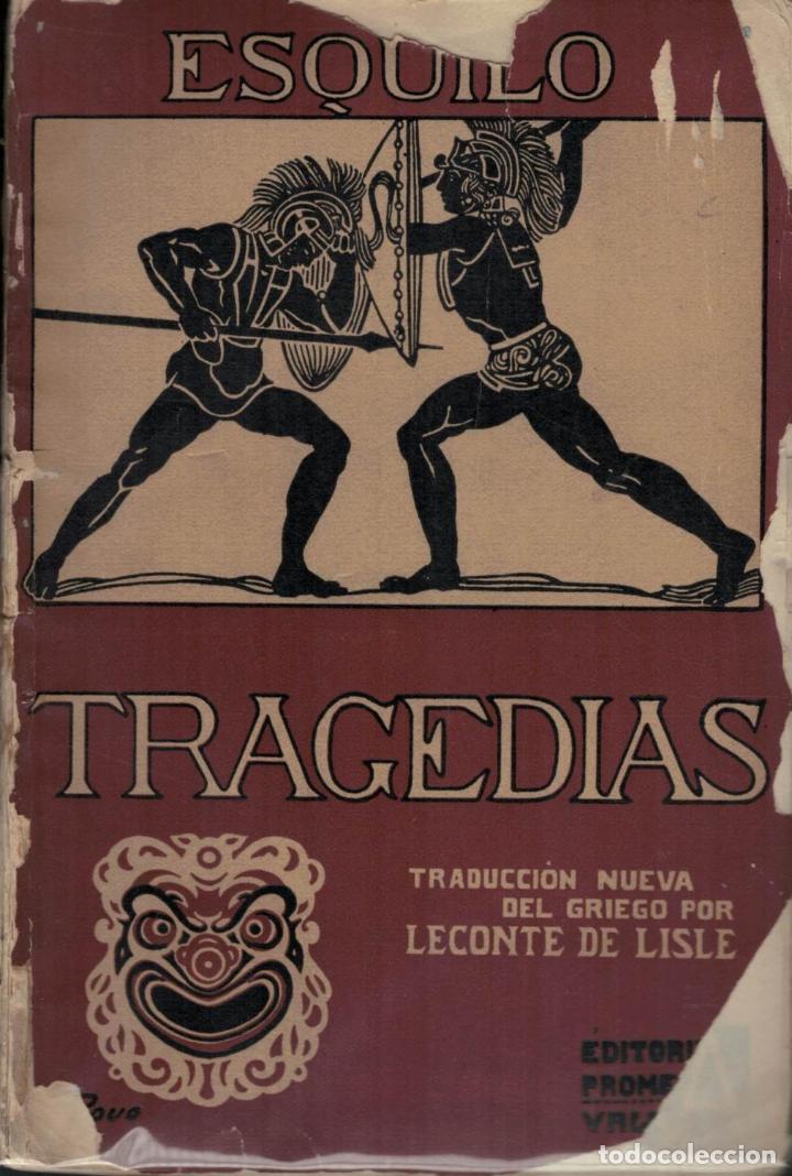 Libros: TRAGEDIAS - Esquilo - Foto 1