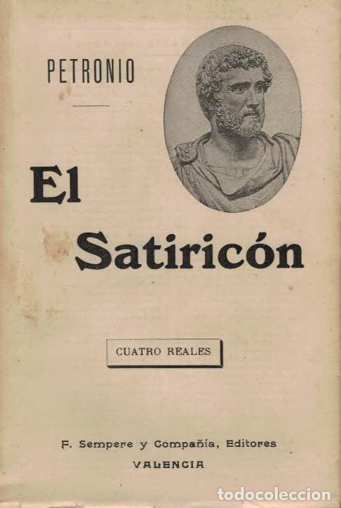 Libros: EL SATIRIC&Oacute;N - Petronio (Cayo Petronio Arbiter). - Foto 1