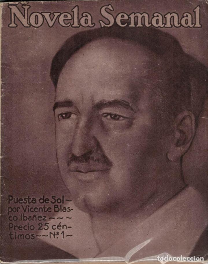 Libros: PUESTA DE SOL. - Blasco Iba&ntilde;ez, Vicente. - Foto 1