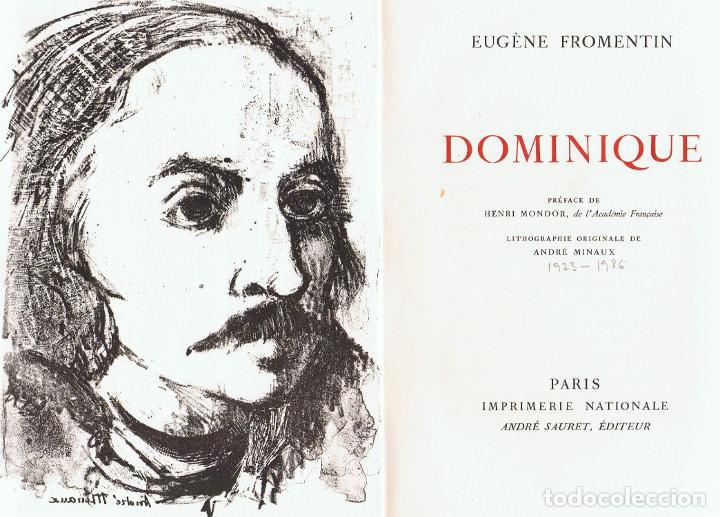 Libros: DOMINIQUE. - Fromentin.  Eug&eacute;ne, - Foto 1