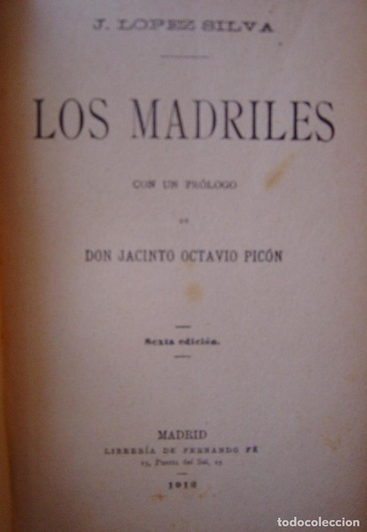Libros: LOS MADRILES - L&oacute;pez Silva. J., - Foto 1