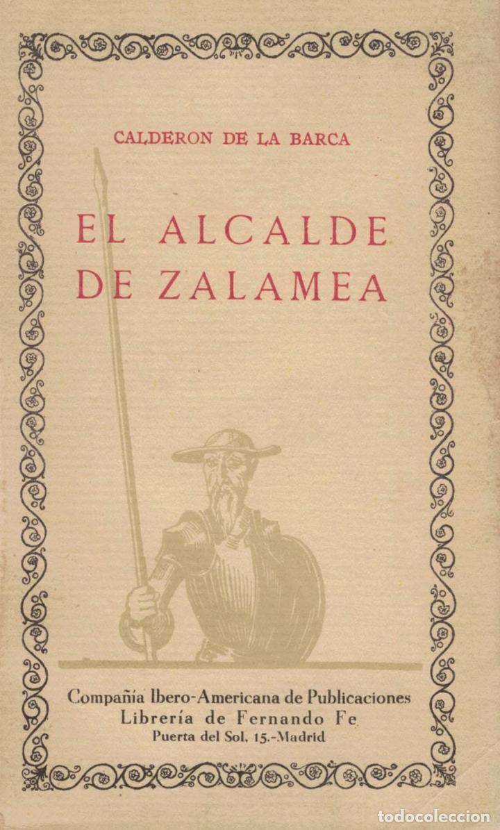 Libros: EL ALCALDE DE ZALAMEA - La Barca.  Calder&oacute;n De - Foto 1