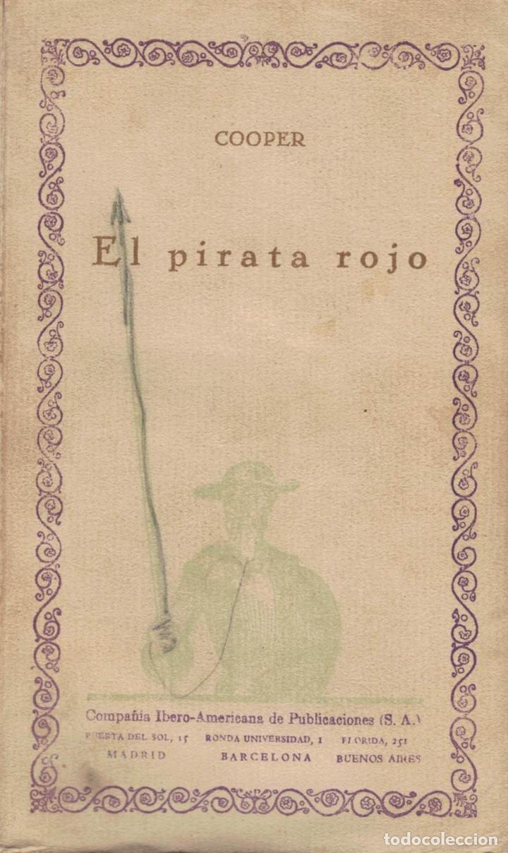 Libros: EL PIRATA ROJO - Cooper - Foto 1