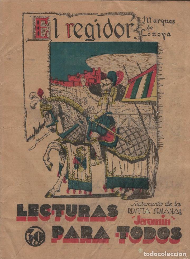 Libros: EL REGIDOR - Lozoya.  Marqu&eacute;s de, - Foto 1
