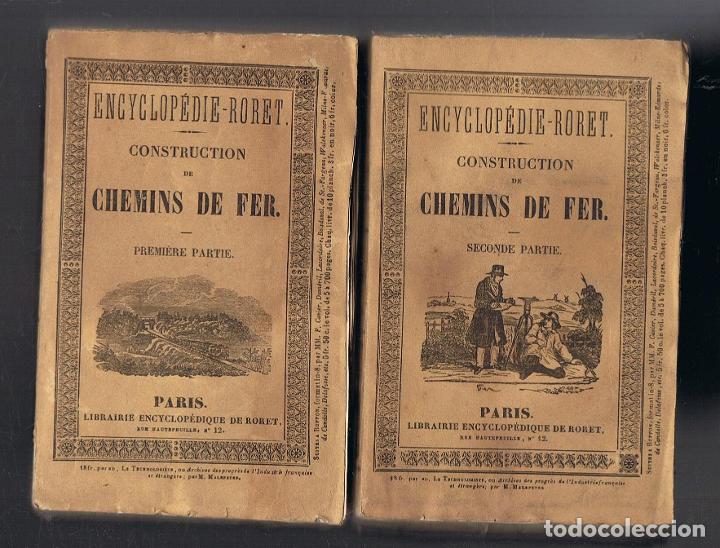 Libros: NOUVEAU MANUEL COMPLET DE LA CONSTRUCTION DE CHEMINS DE FER - With.  Emile - Foto 1