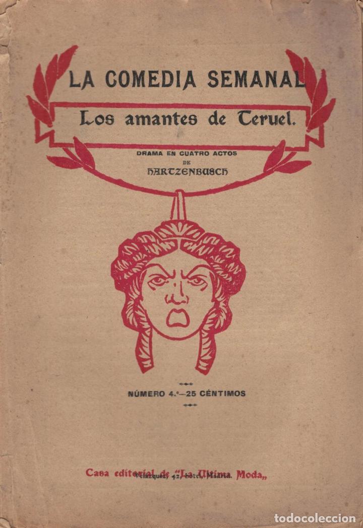 Libros: LOS AMANTES DE TERUEL. - Hartzenbuchs, Eugenio. - Foto 1