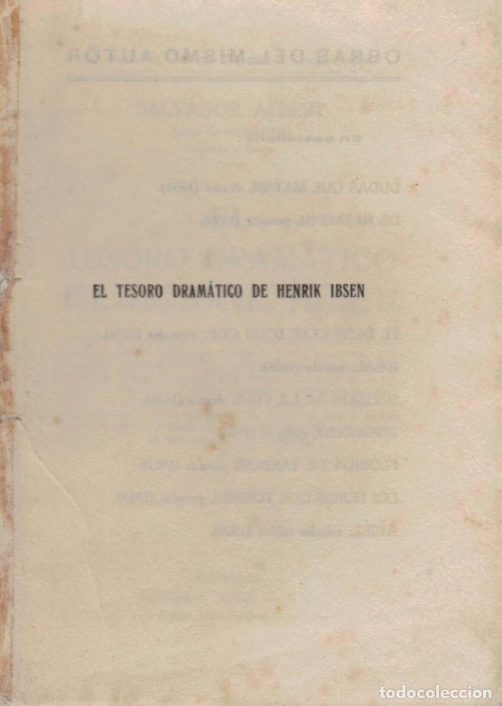 Libros: EL TESORO DRAM&Aacute;TICO DE HENRIK IBSEN - Albert.  Salvador - Foto 1