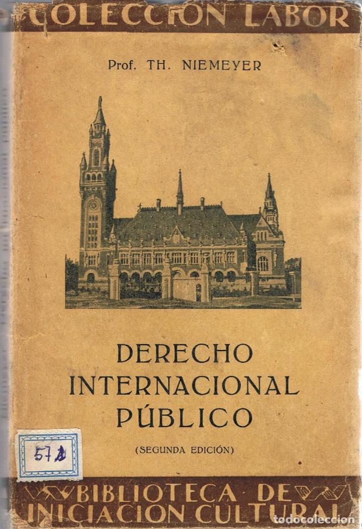 Libros: DERECHO INTERNACIONAL P&Uacute;BLICO - Niemeyer.  Th - Foto 1