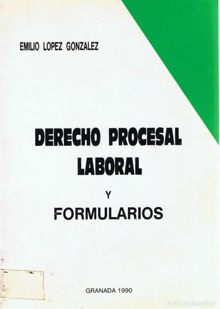 Libros: DERECHO PROCESAL LABORAL Y FORMULARIOS - L&oacute;pez Gonz&aacute;lez.  Emilio - Foto 1