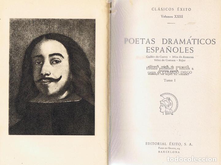 Libros: POETAS DRAM&Aacute;TICOS ESPA&Ntilde;OLES. 2 Tomos - AA.VV - Foto 1