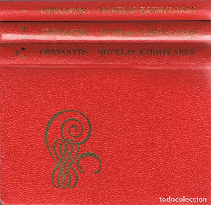 Libros: NOVELAS EJEMPLARES. 3 Tomos - Cervantes Saavedra.  Miguel de, - Foto 1