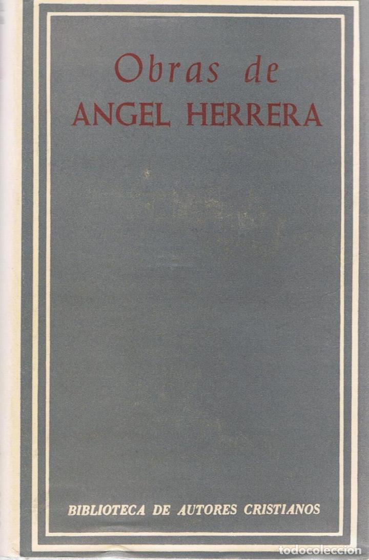 Libros: OBRAS SELECTAS - Herrera Oria.  Mons. &Aacute;ngel - Foto 1