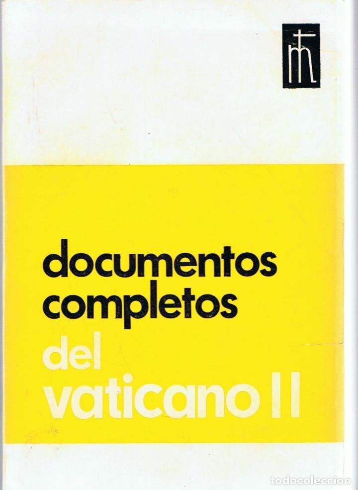 Libros: DOCUMENTOS COMPLETOS DEL VATICANO II - Vaticano - Foto 1