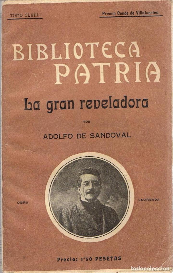 Libros: LA GRAN REVELADORA - Sandaval.  Adolfo de, - Foto 1