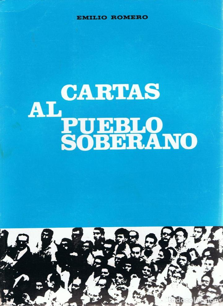 Libros: CARTAS AL PUEBLO SOBERANO - Romero.  Emilio - Foto 1